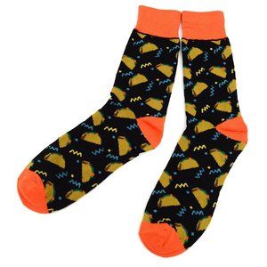 Men's Taco Themed Novelty Socks